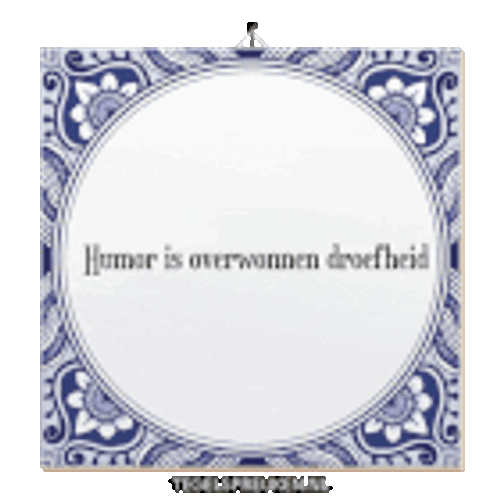 Humor Droefheid Sticker GIF