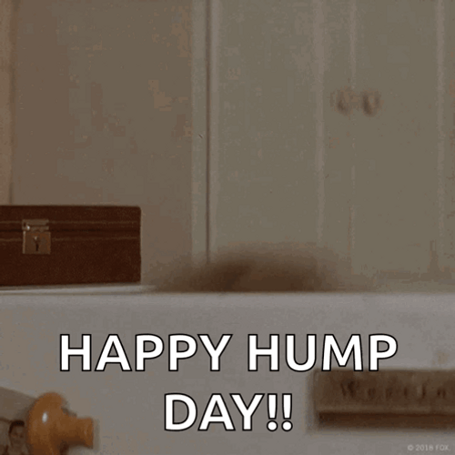 Hump Day Wednesday Woman With Facial Cream GIF