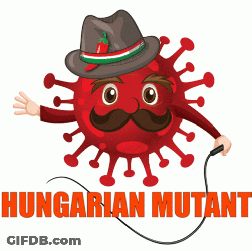 Hungary COVID Mutant GIF