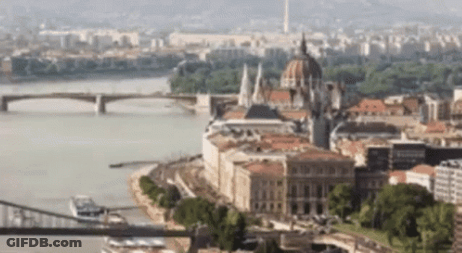 Hungary Danube River GIF