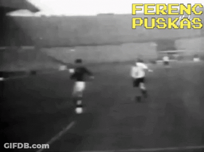 Hungary Football Icon Puskas GIF