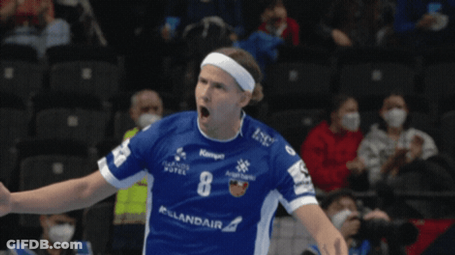 Hungary Handball Player Celebrating GIF
