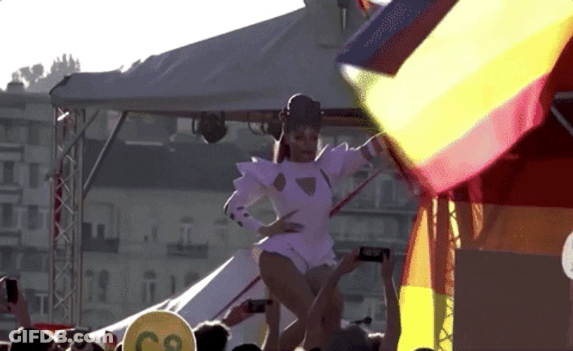 Hungary LGBT Protest GIF