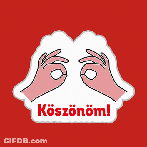 Hungary Thank You GIF