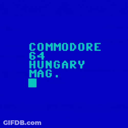 Hungay Commodore 64 GIF