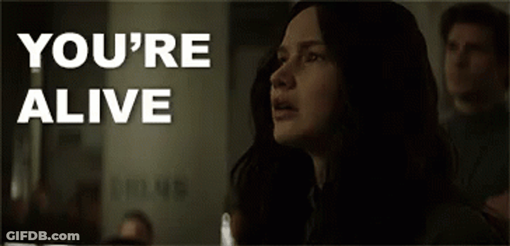 Hunger Games Katniss Everdeen Hes Alive GIF