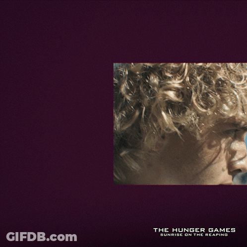 Hunger Games Poster Close Up Of Man GIF
