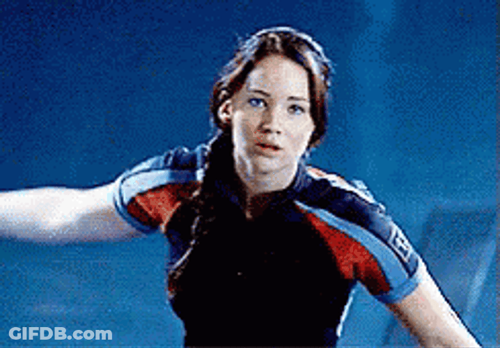 Hunger Games Thank You Bow GIF