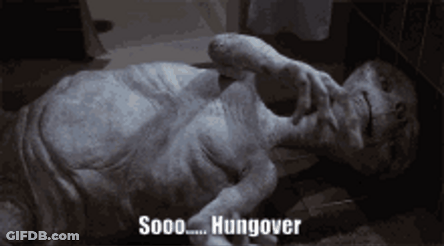 Hungover ET The Extra Terrestrial Pointing GIF