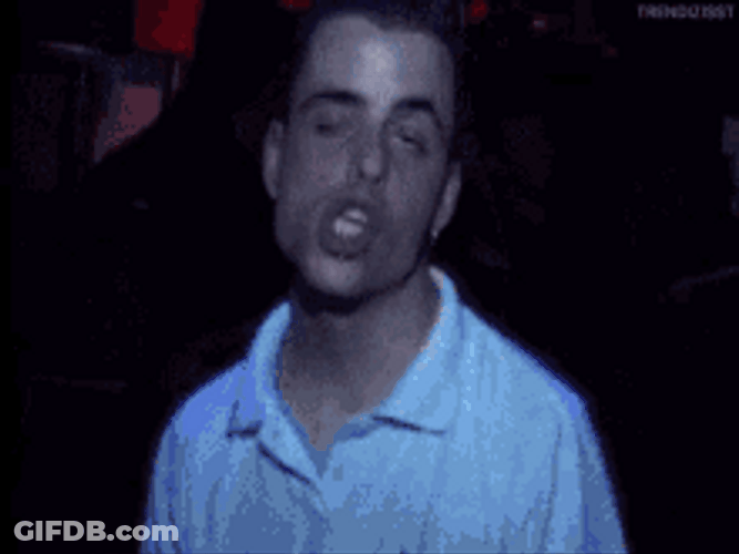 Hungover Guy Still Drunk Partying GIF