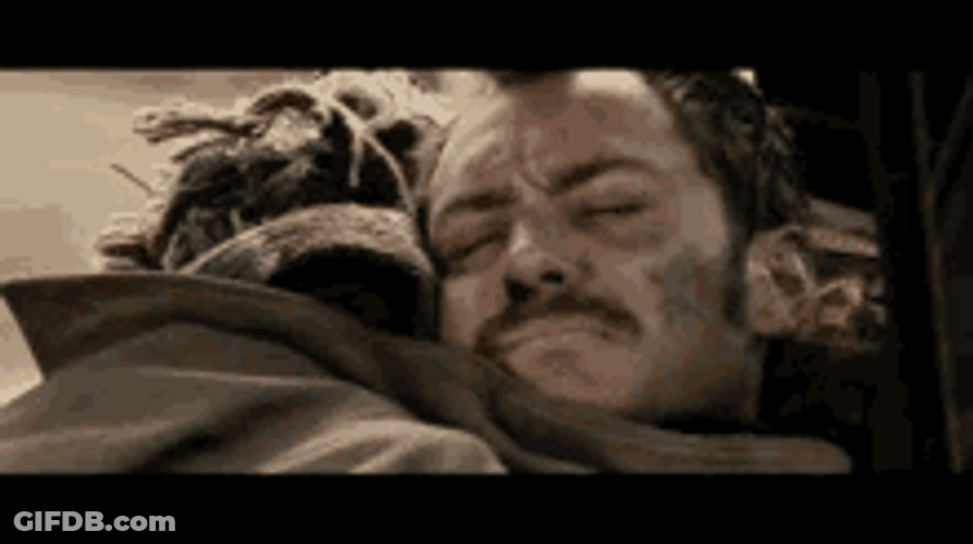 Hungover Jude Law Waking Up Bad Mood GIF