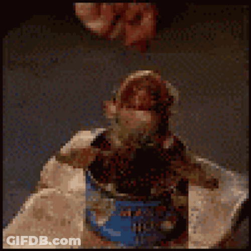 Hungry Audrey2 GIF