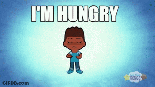 Hungry Cartoon Boy GIF