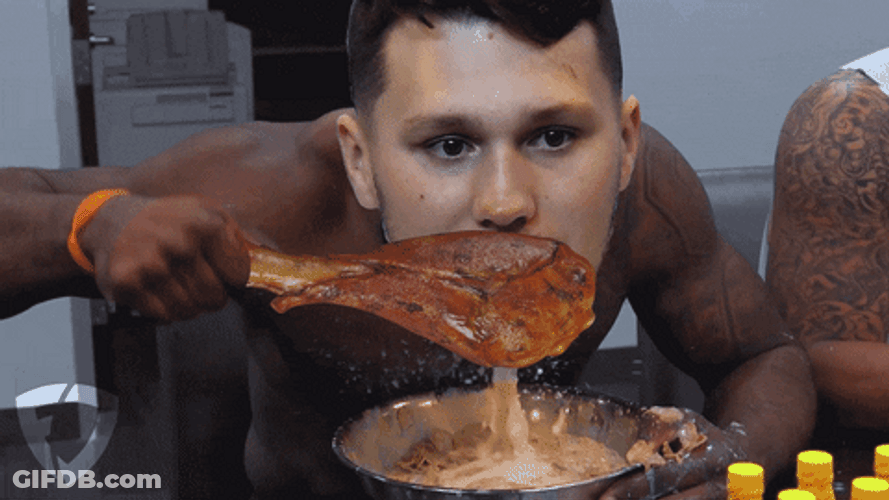 Hungry For Turkey Meme GIF