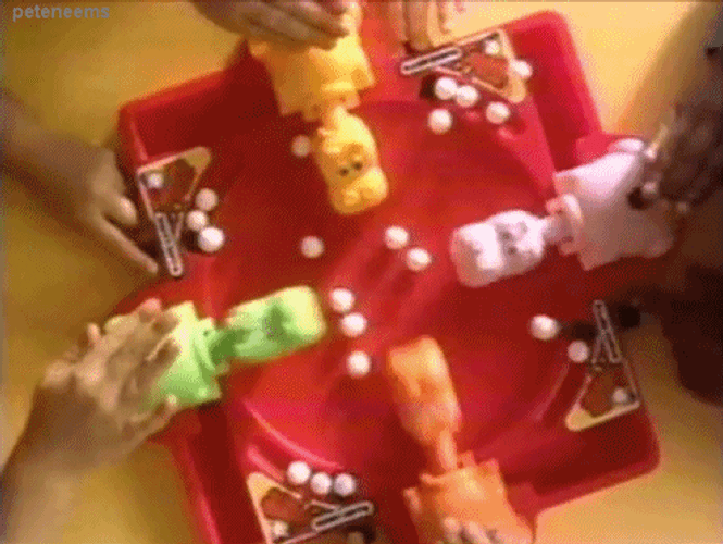 Hungry Hippo 90S Board Game GIF