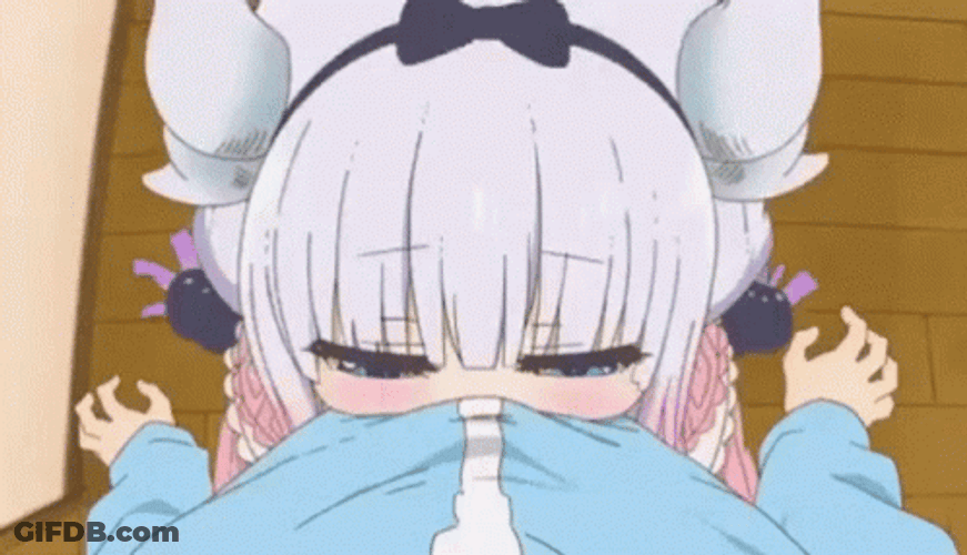 Hungry Kanna Kamui GIF