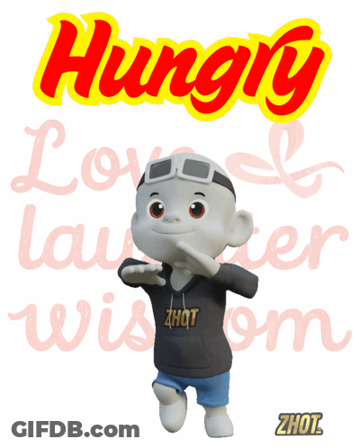 Hungry Love Laughter Wisdom Poster GIF