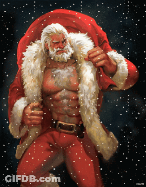 Hunk Bad Santa GIF