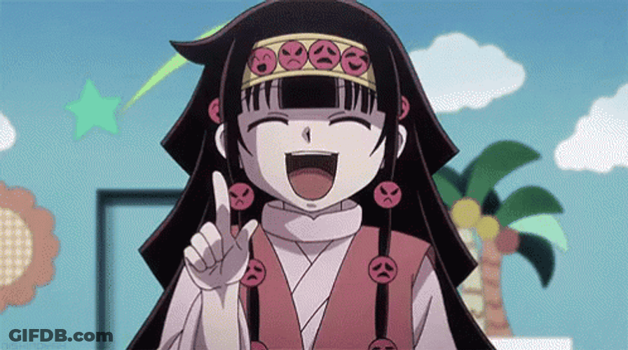 Hunter X Hunter Alluka Zoldyck GIF