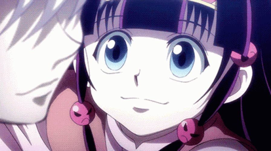 Hunter X Hunter Blushing Alluka GIF
