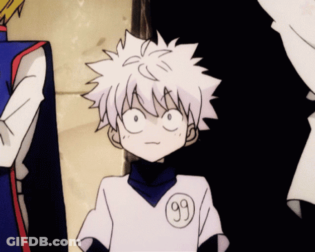 Hunter X Hunter Confused Killua Pfp GIF