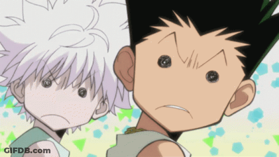 Hunter X Hunter Confused Looks GIF