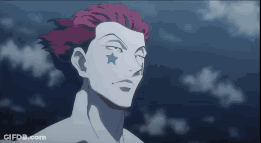 Hunter X Hunter Dumb Face Hisoka GIF