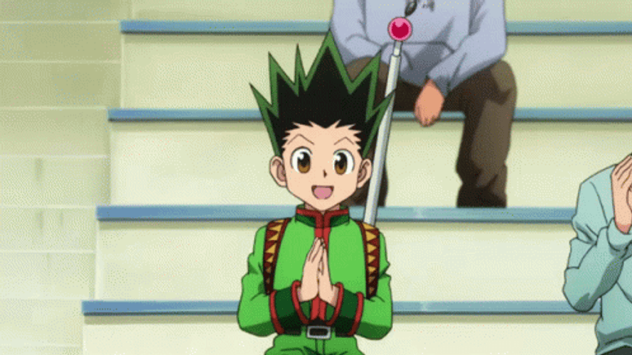 Hunter X Hunter Gon Clapping GIF