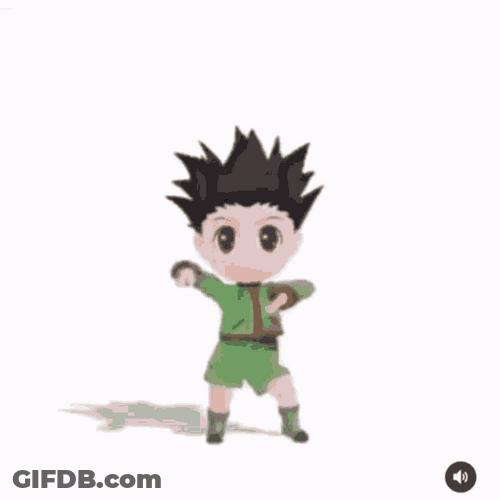 Hunter X Hunter Gon Freecss Dance GIF
