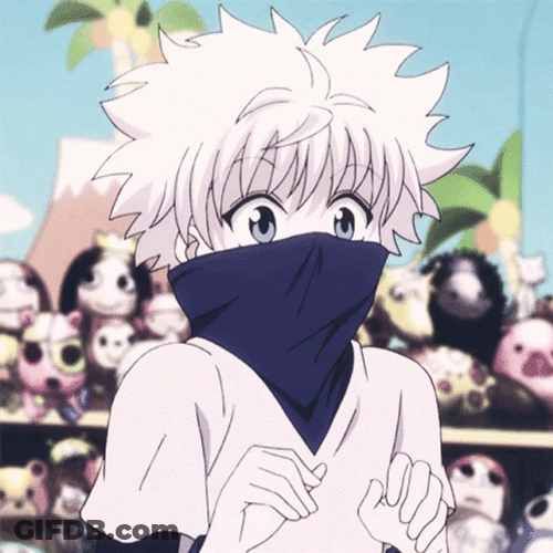 Hunter X Hunter Happy Killua GIF