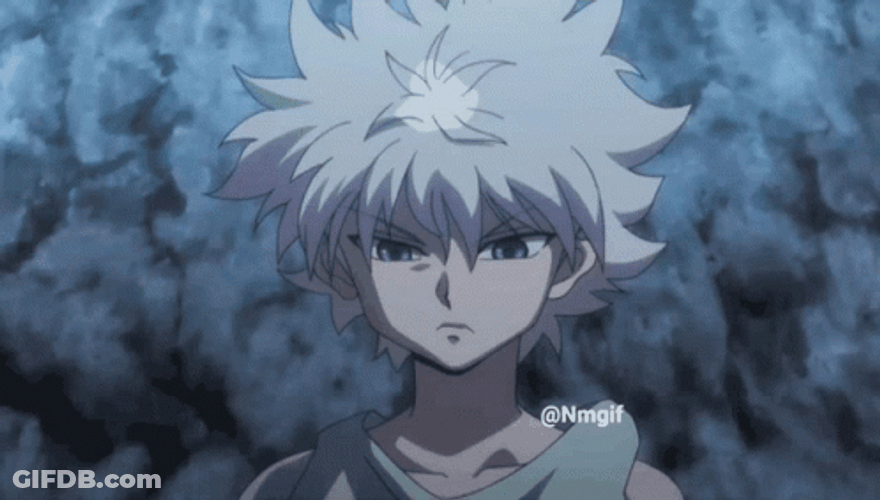 Hunter X Hunter Killua Zoldyck Powerful God Speed GIF