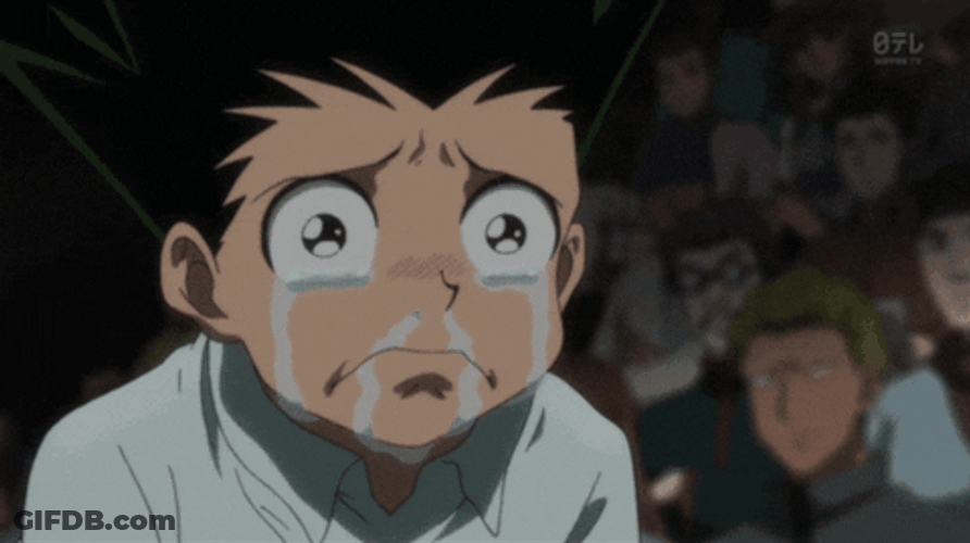 Hunter X Hunter Protagonist Gon Crying GIF
