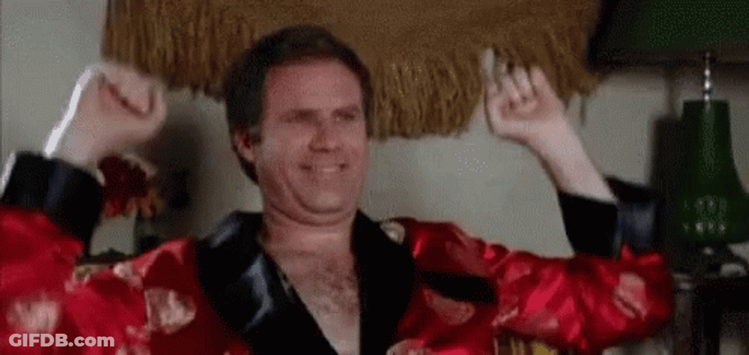 Hurray Yay Cheering Will Ferrell GIF