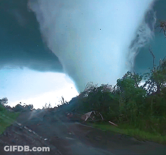 Hurricane Cyclone Close Up GIF