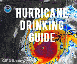 Hurricane Drinking Guide Map GIF