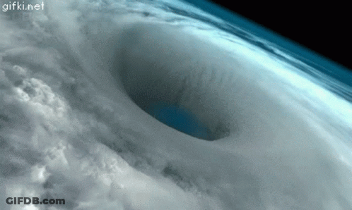 Hurricane From Space Gifki.net GIF