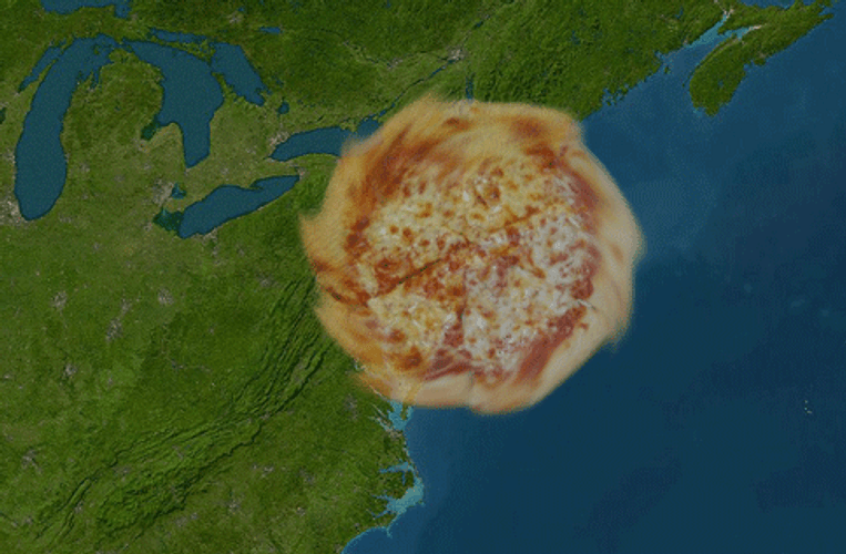 Hurricane Wind Forecast GIF
