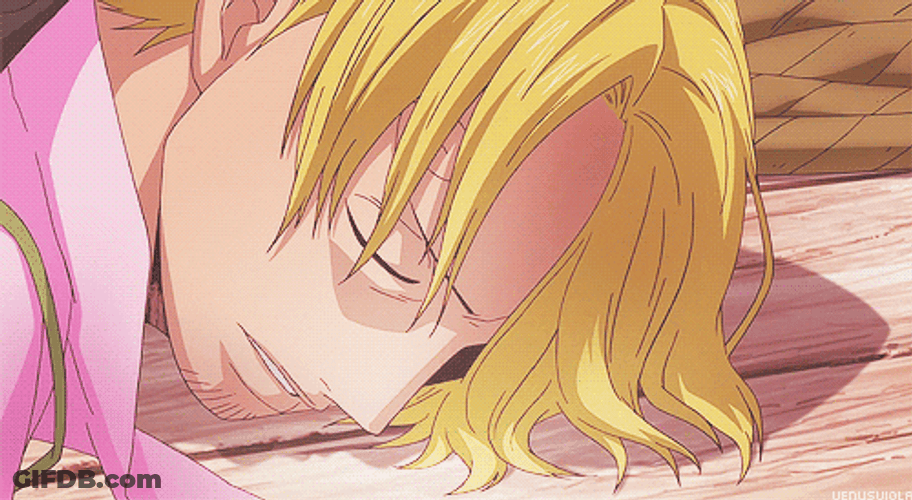 Hurt One Piece Anime Sanji GIF