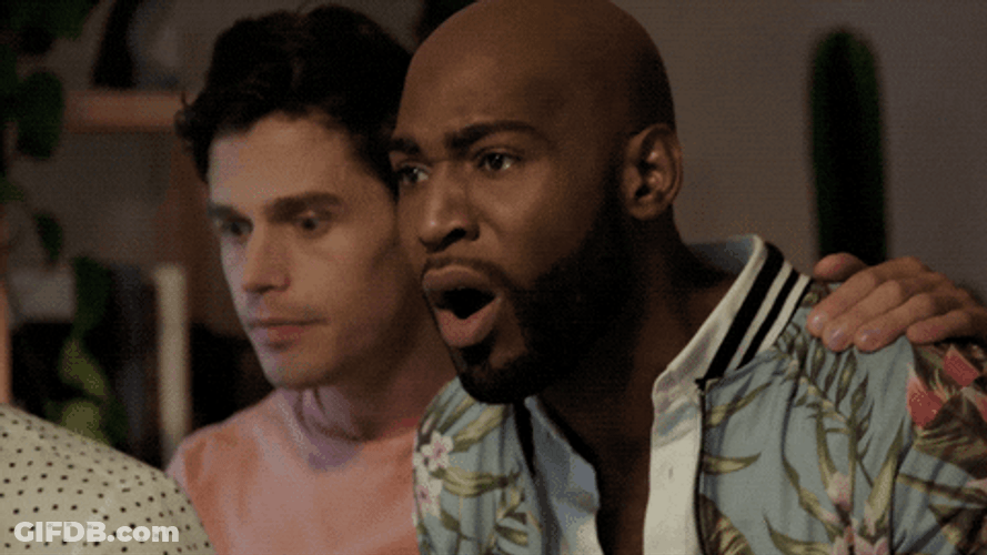 Hurt Shocked Queer Eye TV Series GIF