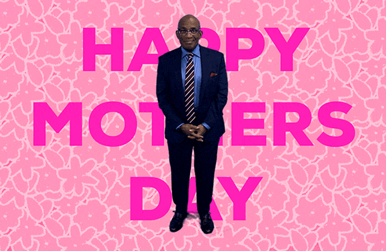 Husband Celebrates Mother's Day GIF
