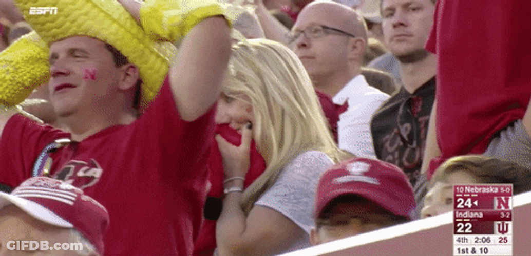 Huskers Corn Head GIF