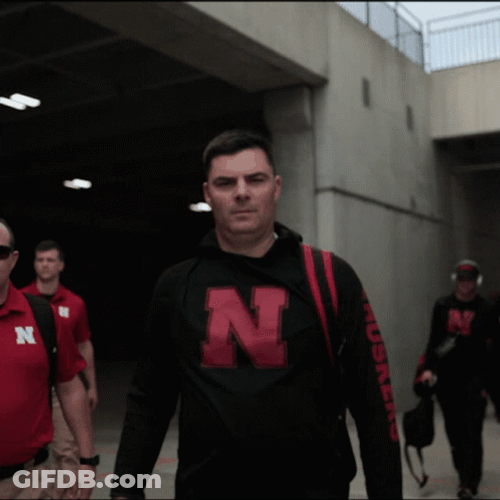 Huskers Let's Go GIF
