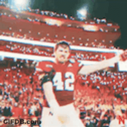Huskers Rock Party GIF