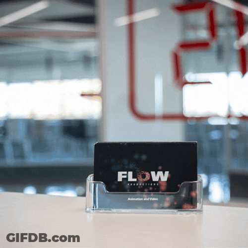 Hustle And Flow Desk Card GIF