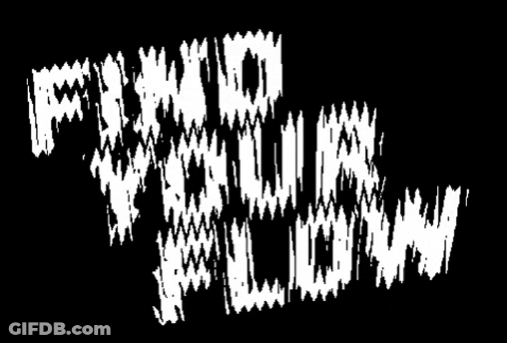 Hustle And Flow Word Glitch GIF