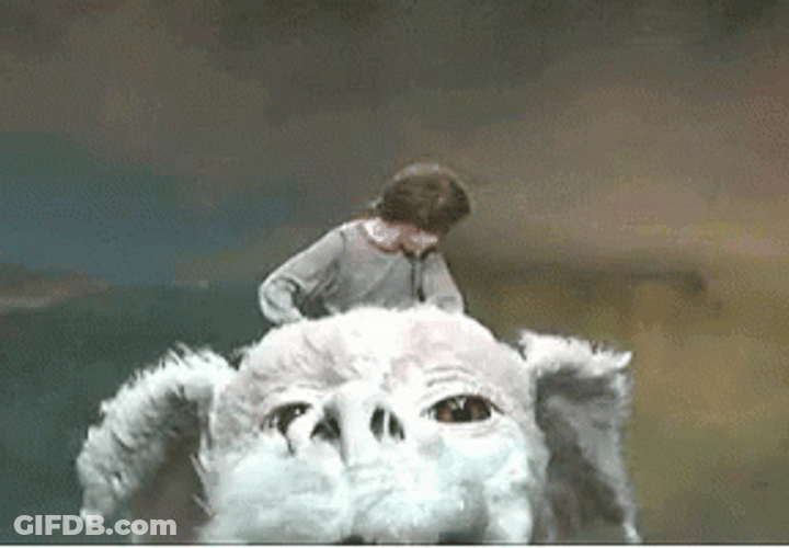 Huzzah Classic Never Ending Story GIF