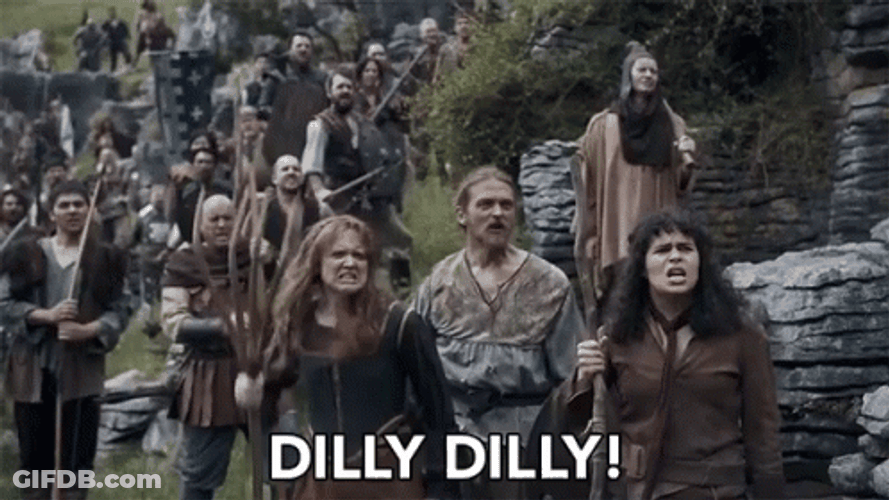 Huzzah Dilly Dilly GIF
