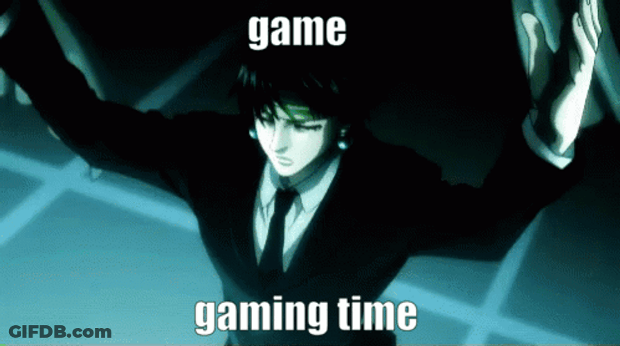 Hxh Hunter X Hunter Game Gaming Time GIF