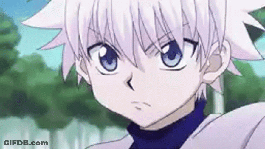 Hxh Hunter X Hunter Killua Zoldyck GIF