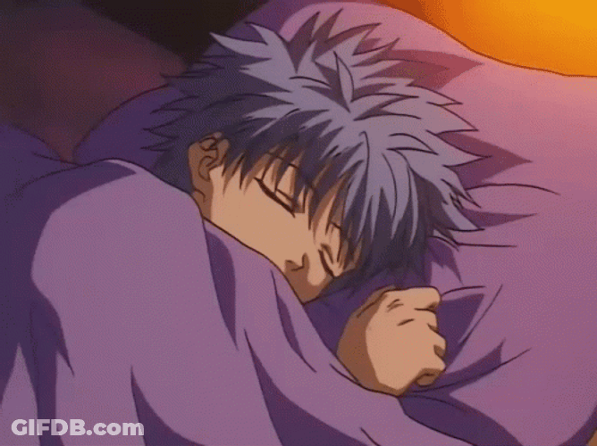 Hxh Hunter X Hunter Sleeping Killua GIF